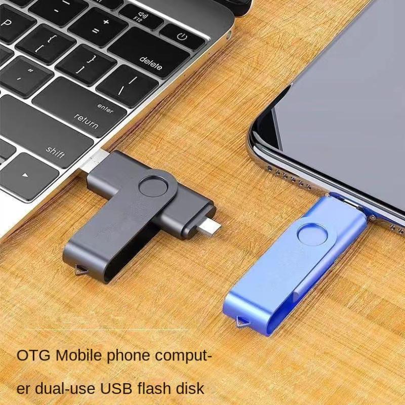 Portable OTG USB 2TB Flash Drive Type C / Micro Pen Drive 2TB USB Stick 3.0 Pendrive 2TB U Disk For PC Laptop Mobile Phone