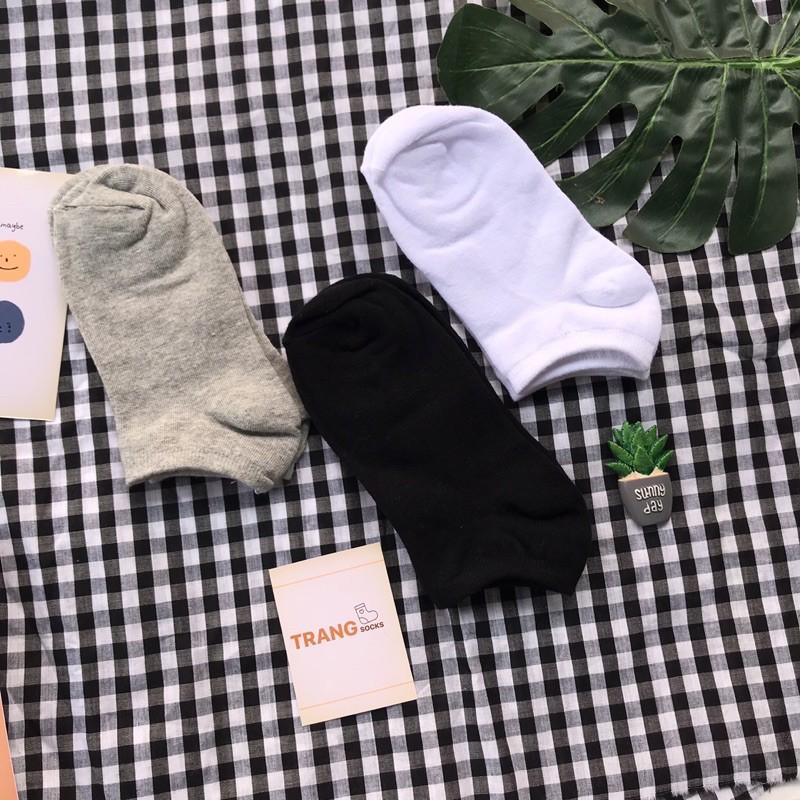Tất trơn ngắn cổ Pastel