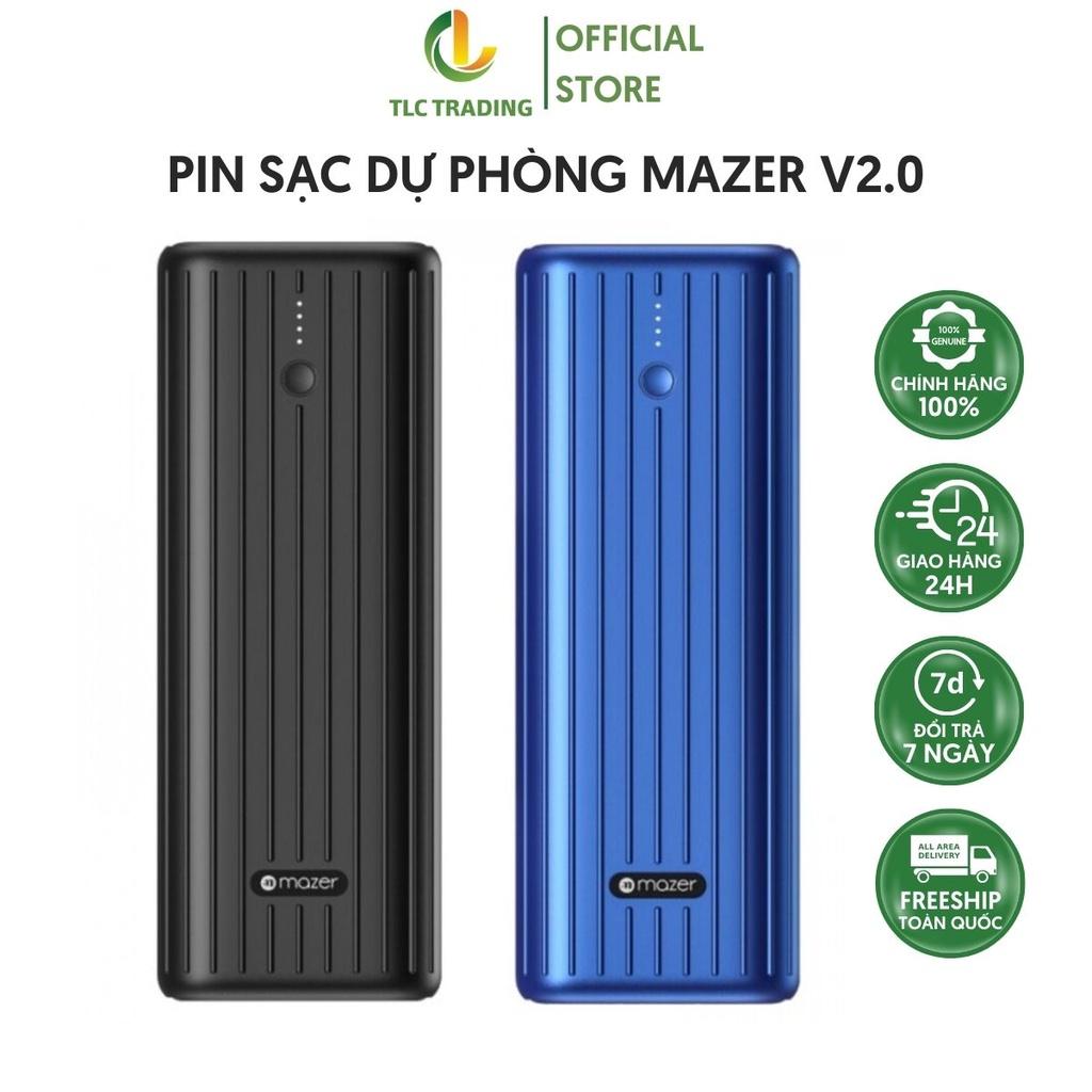 Hàng Chính Hãng - Pin Sạc Dự Phòng Không Dây Mazer Infinite Boost A..ir.Stand V3.0 Nhanh Tiện An Toàn Dung lượng 20.000mAh nằm trong giới hạn quốc tế được phép bay