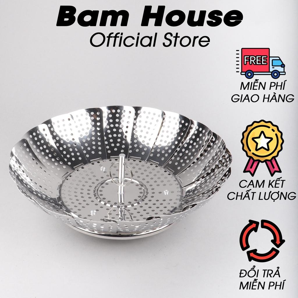 Vỉ hấp và để ráo nước trái cây inox Bam House cao cấp DH01 - Gia dụng bếp