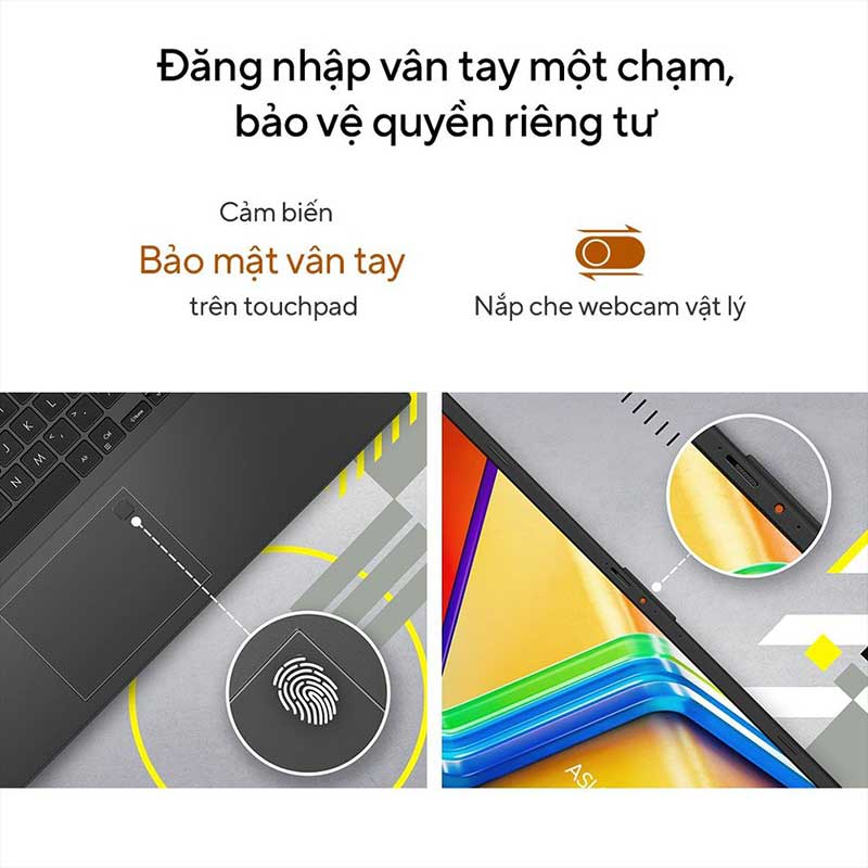 Laptop Asus Vivobook Go 14 E1404FA-NK177W - Hàng Chính Hãng