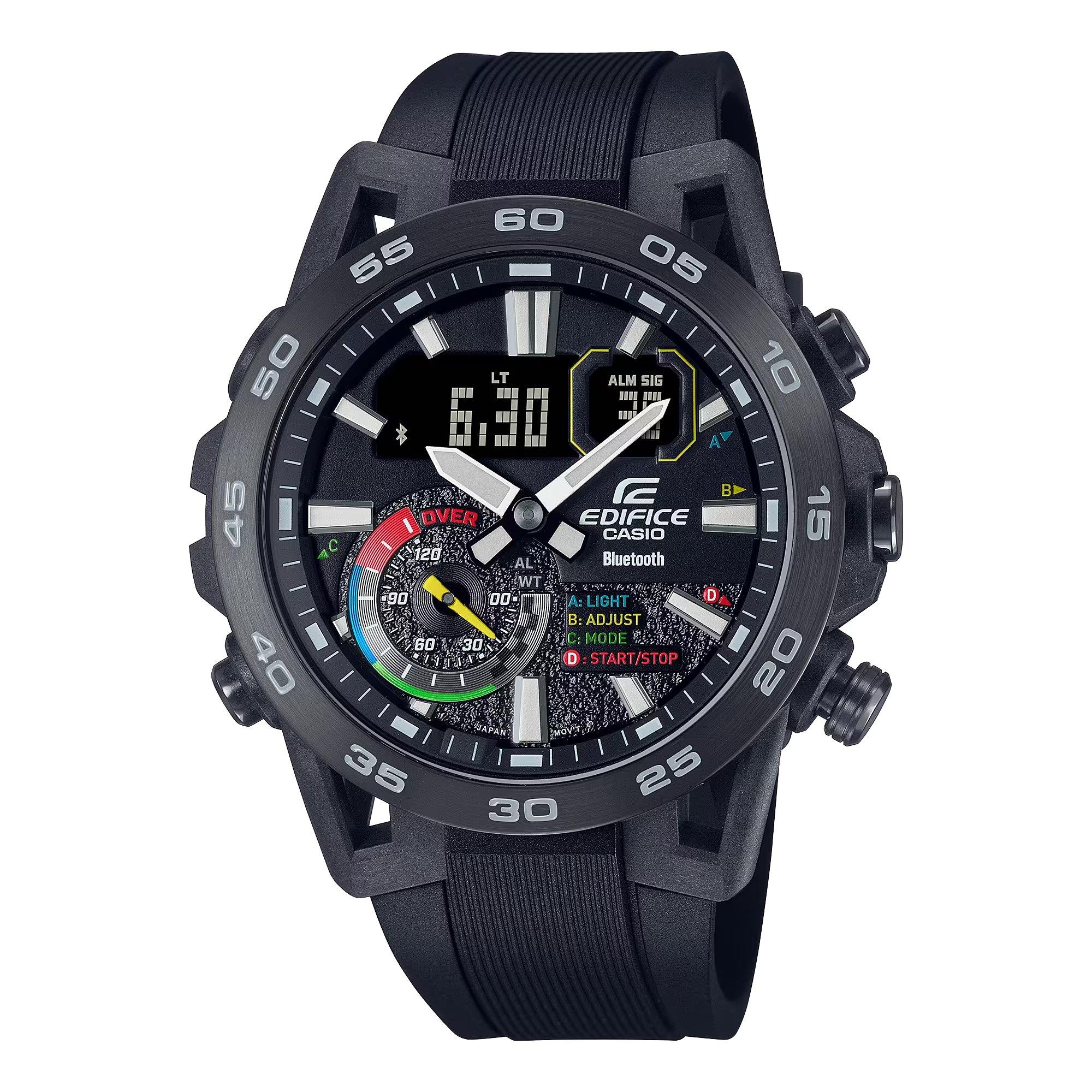 Đồng Hồ Nam Dây Nhựa Casio Edifice ECB-40MP-1ADF Bluetooth