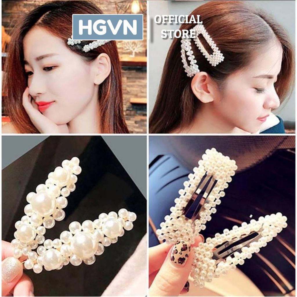 Set 4 Kẹp Tóc Hàn Quốc Siêu Xinh Cho Bạn Gái