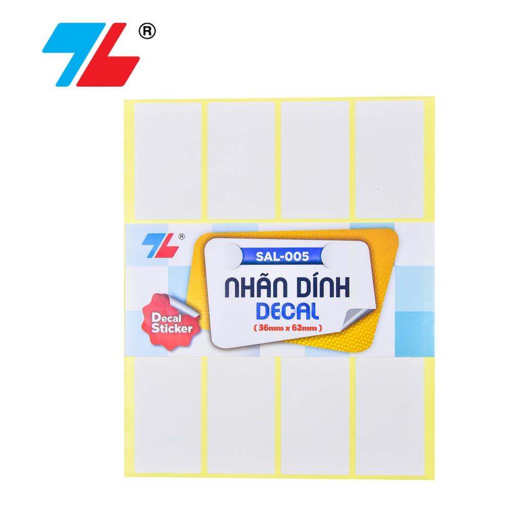 Nhãn dính decal Thiên Long SAL-005