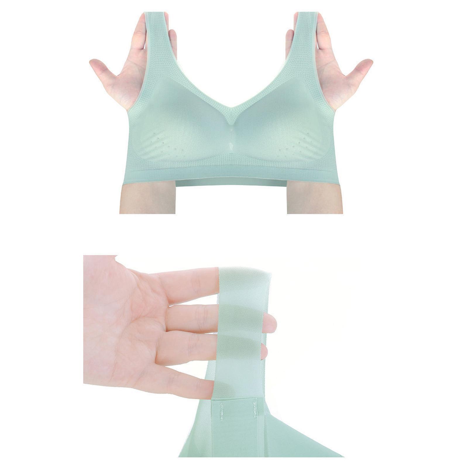 Breathable Women Seamless Bra Every Day No Wires Wide Strap
