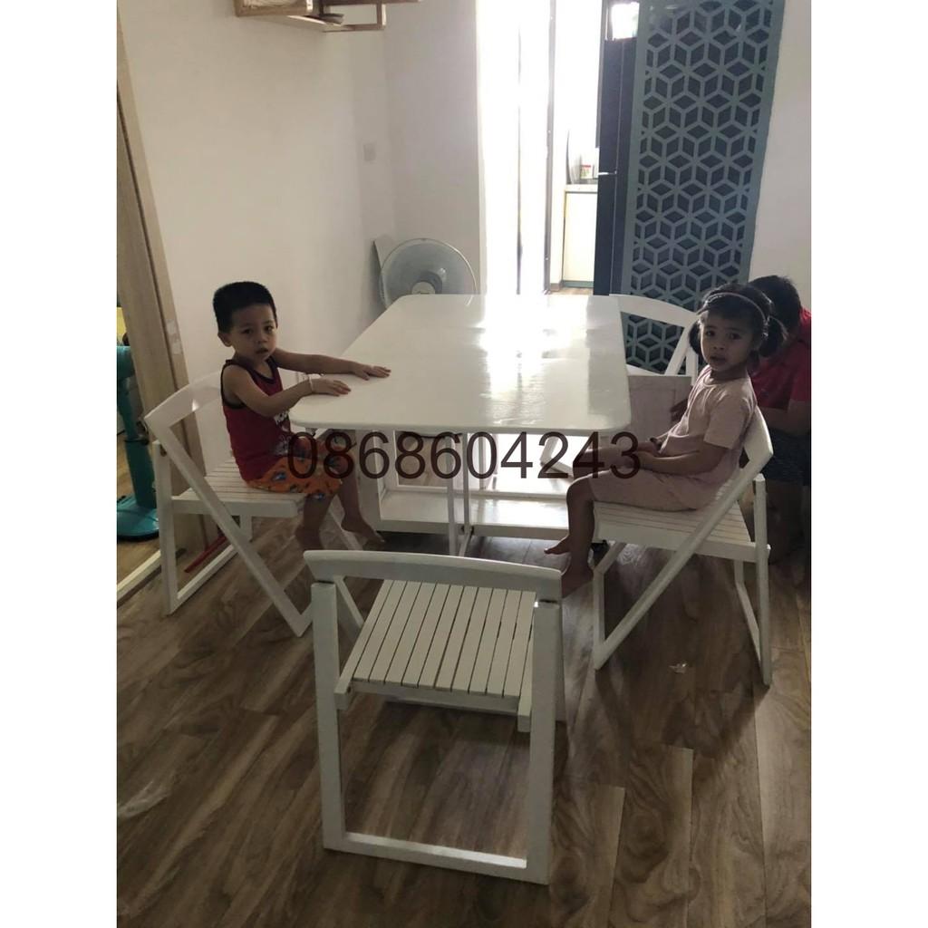 BÀN ĂN SỒI TRẮNG THÔNG MINH – BẢO HÀNH 2 NĂM