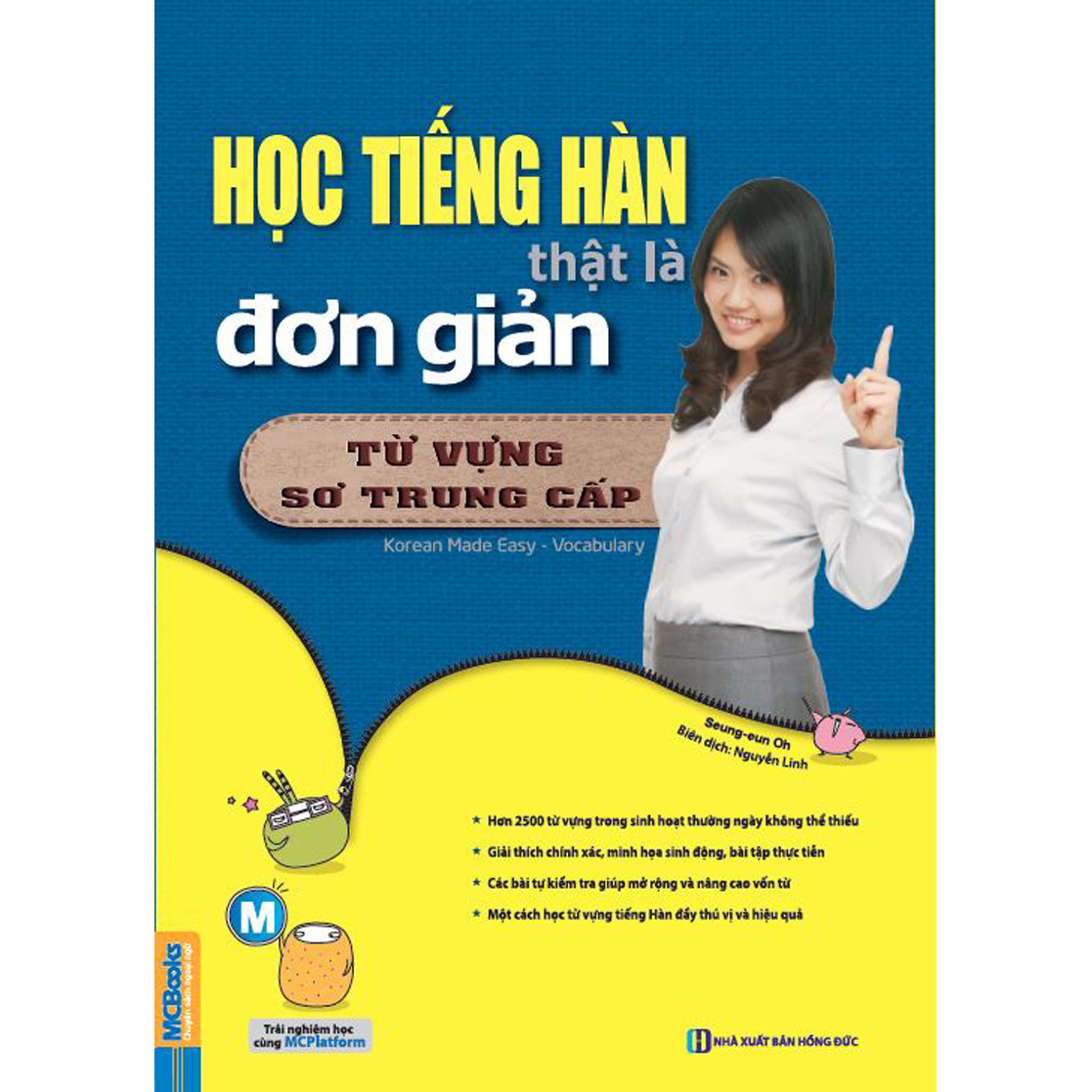 Học Tiếng Hàn Thật Là Đơn Giản - Từ Vựng Trình Độ Sơ Trung Cấp (Tặng Thước Đo Chiều Cao Cho Bé)