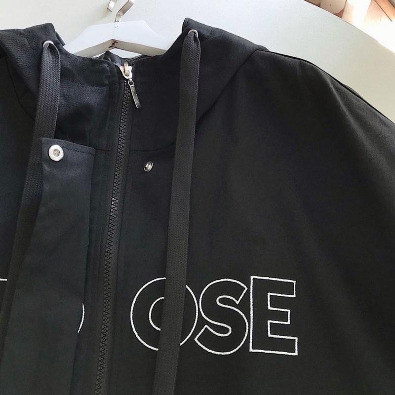 Áo khoác dù CHOOSE Jacket 2 Lớp Unisex (Ảnh thật/Có Sẵn)_Unisex