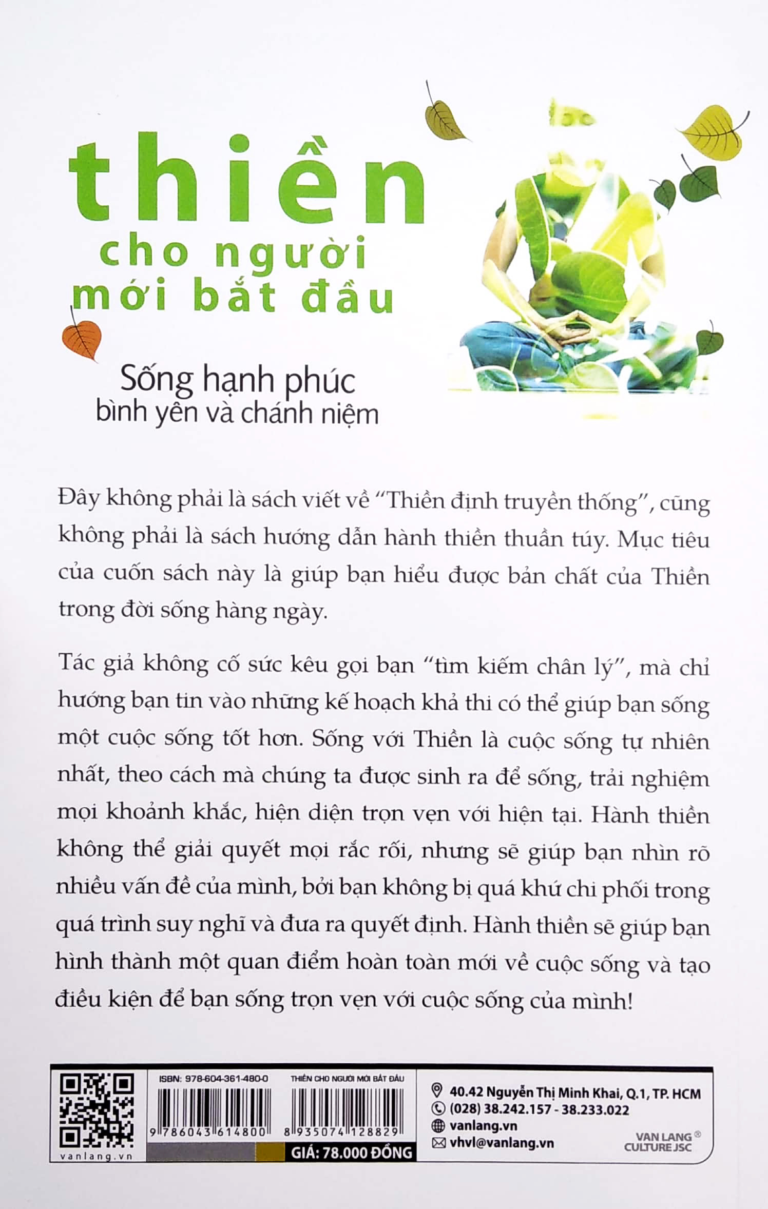 Hiểu Và Ứng Dụng Nhanh - Thiền Cho Người Mới Bắt Đầu - Ian Tuhovsky - Vanlangbooks