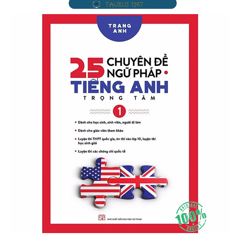 25 Chuyên Đề Ngữ Pháp Tiếng Anh Trọng Tâm