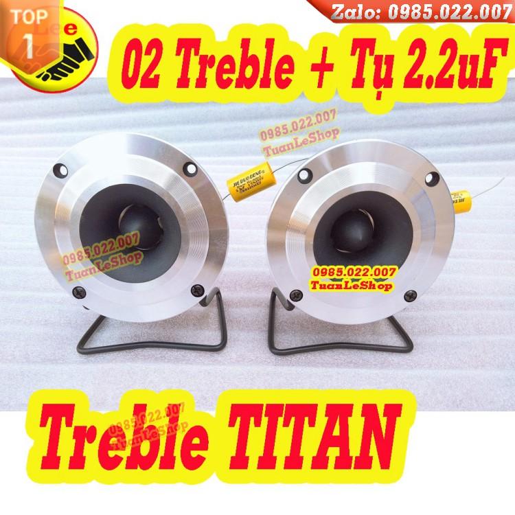 LOA TREBLE PIONEER TITAN 3 VÍT KÈM CHÂN RỜI VÀ TỤ 2,2MF - BỘ 2 LOA PIO 15