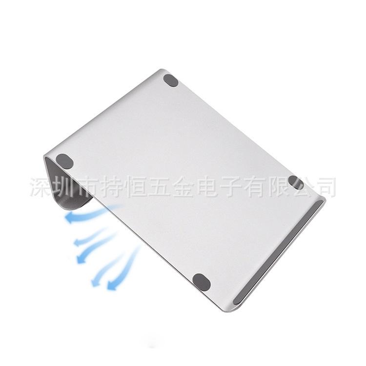 Đế tản nhiệt Laptop, macbook bằng tấm hợp kim nhôm nguyên miếng chắc chắn chính hãng Senzans