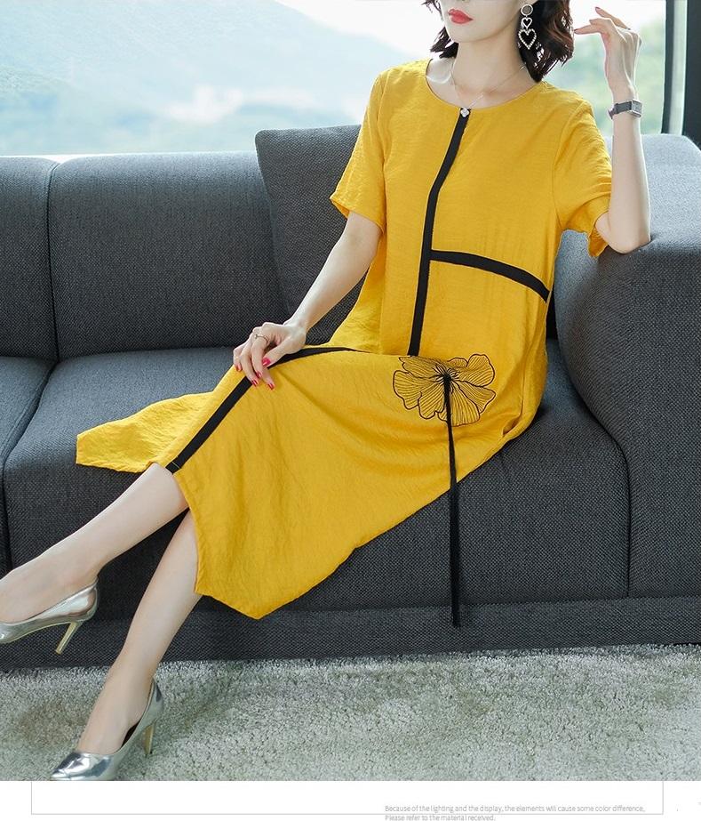 Váy đầm trung niên cao cấp, duyên dáng, sang trọng