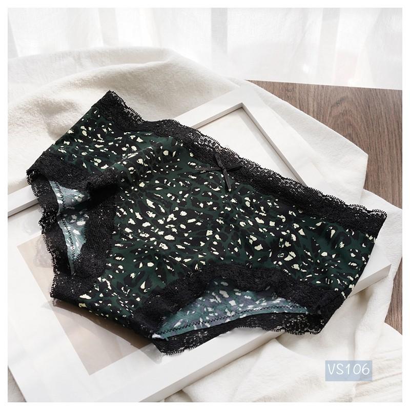 Quần Lót Hiphugger Panties thun sữa cực êm hoa văn