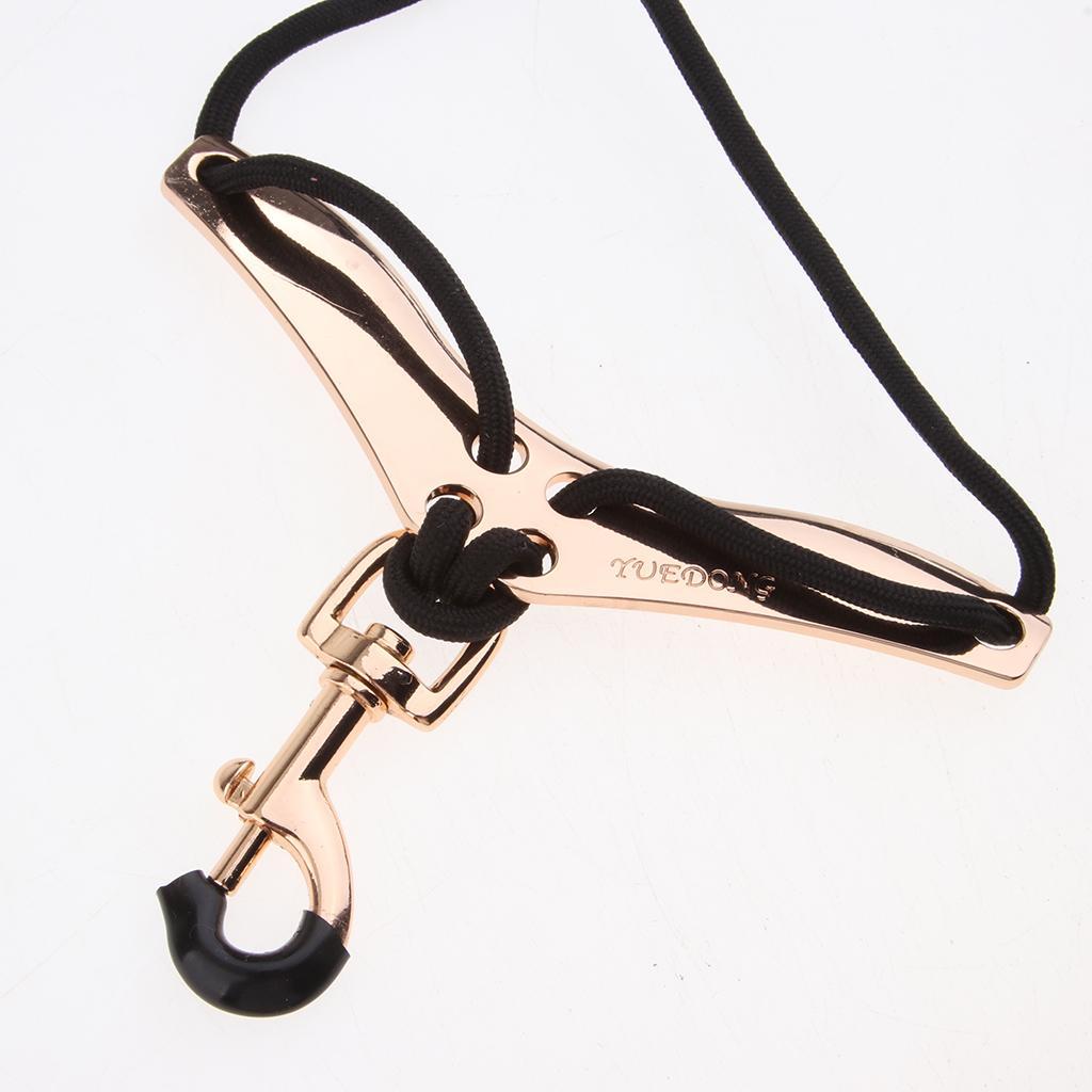 Leather Saxophone Neck Shoulder Strap Padded Belt Wind Instrument Accessory