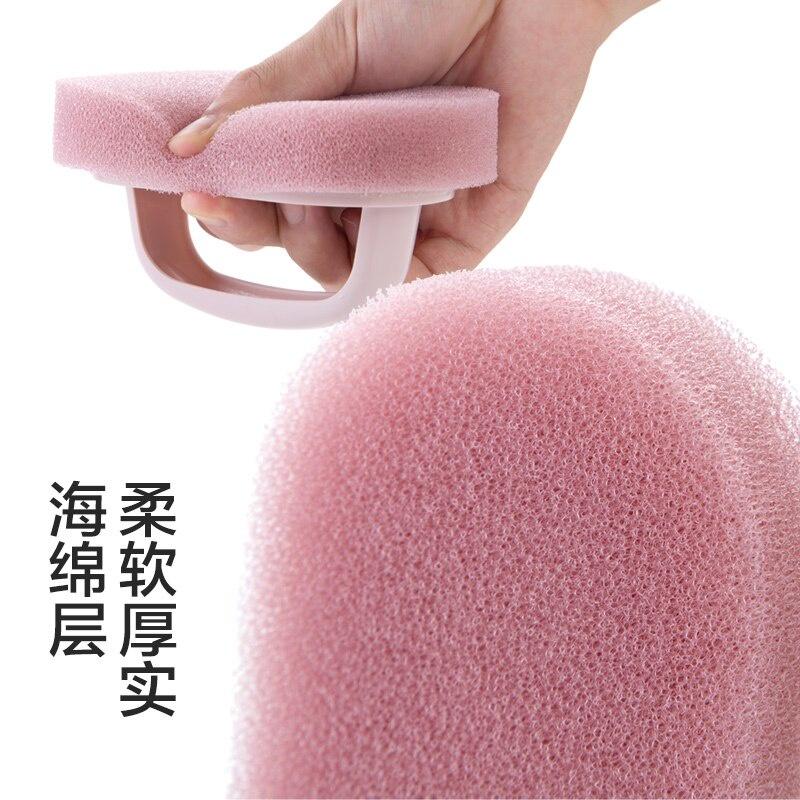 1pc Kitchen Wash Pot Cleaning Brush Sponge Brush Bathroom Bath Brush Tile Sponge Brush