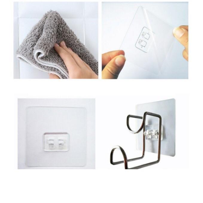- MÓC DÁN TƯỜNG -Móc dán tường treo thau, chậu, thớt, vật dụng gia đình