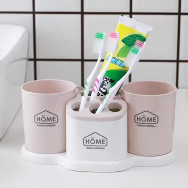 Bộ cắm chải kèm 2 cốc cao cấp