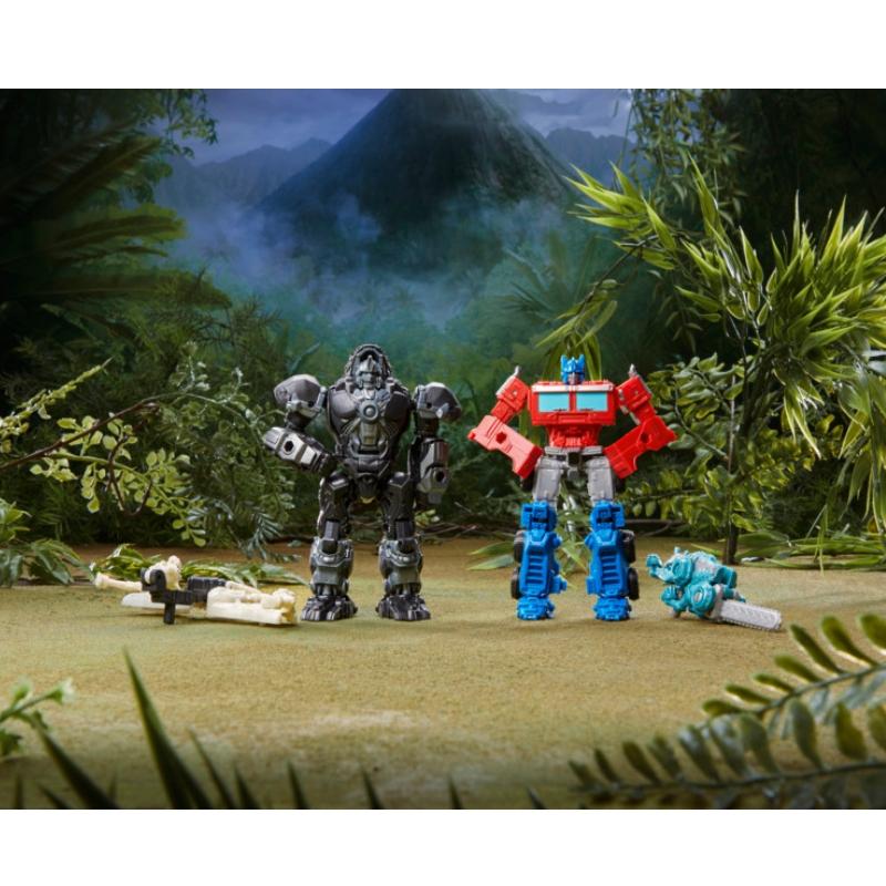 Đồ Chơi Mô Hình Movie 7 Optimus Primal Dòng Weaponizer Transformers F4611/F3897