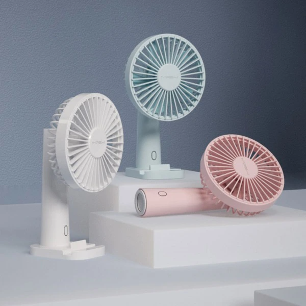 Quạt Mipow cầm tay Flip Adjust Mini Fan Light Hàng Chính Hãng