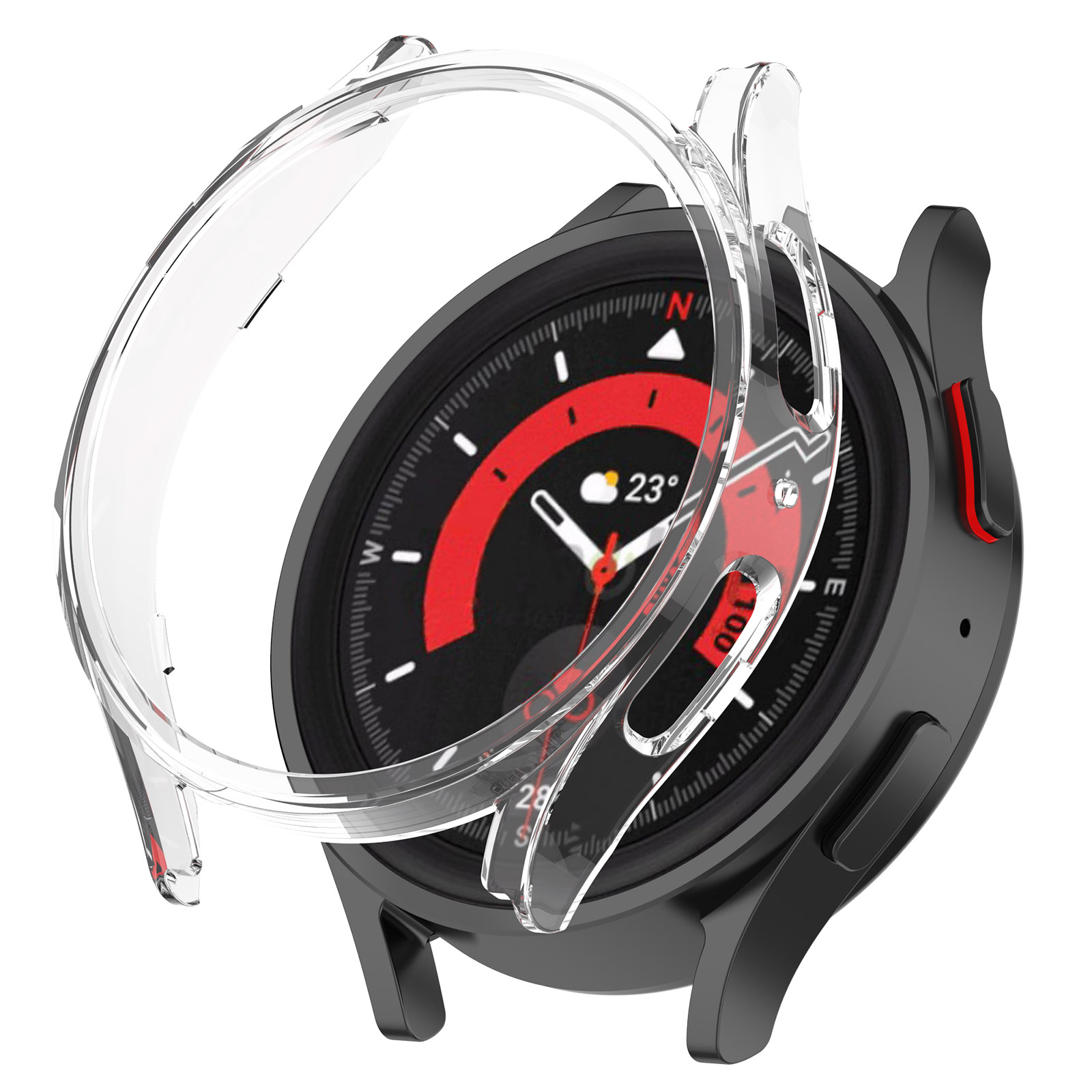 Ốp Case PC chống va đập cho Samsung Galaxy Watch 5 Pro 45mm - Hàng Chính Hãng