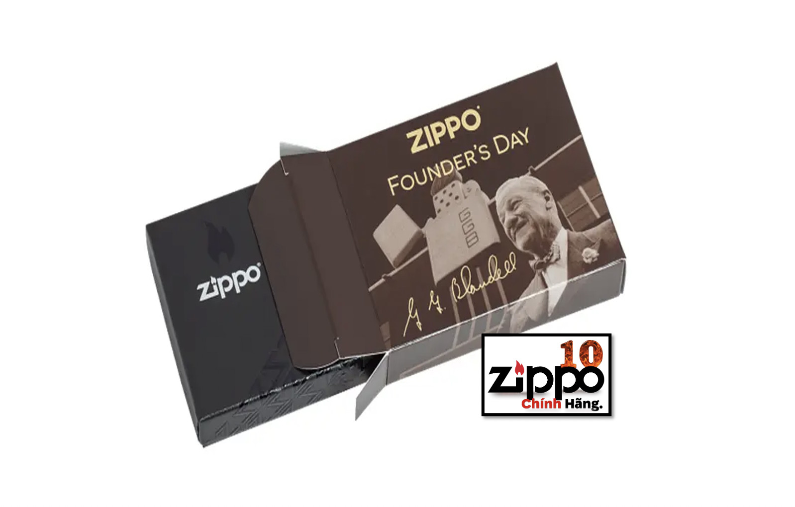 Bật lửa  ZIPPO 46213 Founder’s Day Collectible 2024 - Chính hãng 100%