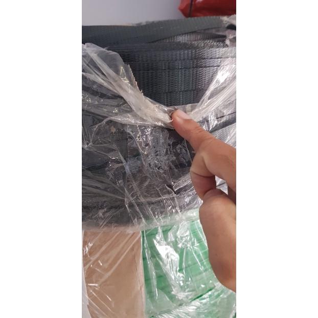 Dây đai nhựa PET MÀU ĐEN Mã 1610 Bản rộng 16mm Dày 1mm Cuộn Nặng 20kg