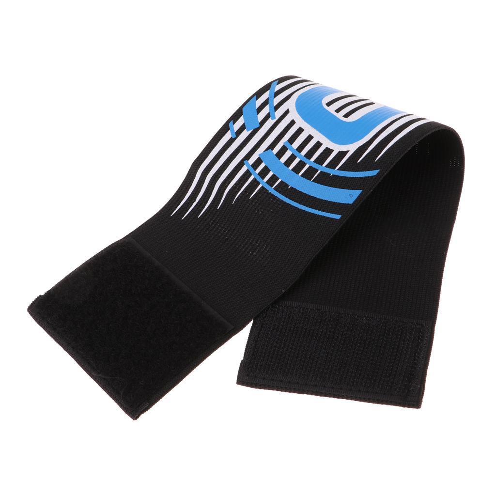3-5pack Captain Armband Football Soccer Sports Adjustable Arm Bands Black