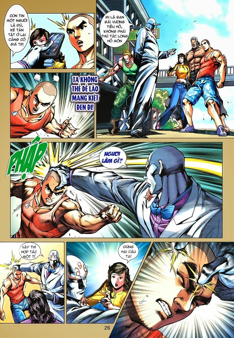 tân tác long hổ môn chapter 542 26