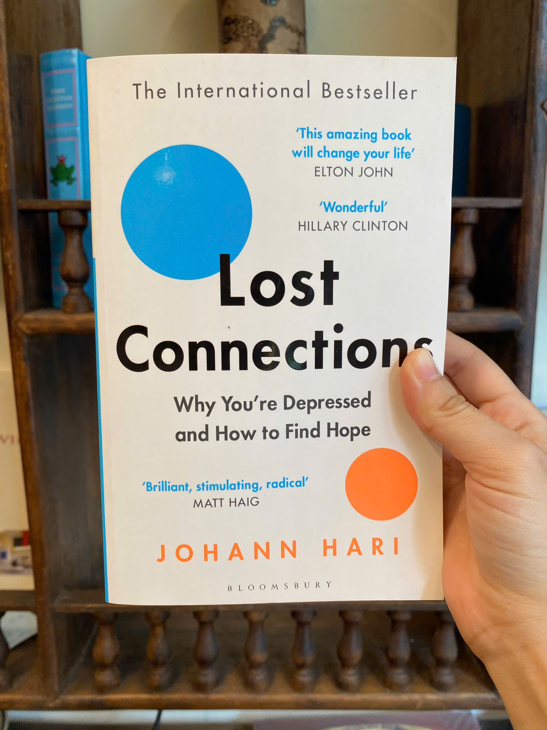 Sách - Lost Connections by Johann Hari | Nonfiction Psychology / Self Help / Ngoại văn Nhập khẩu