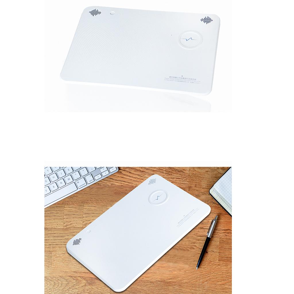Multi-function Qi Wireless Charger Pad With Speaker Function and Mouse Pad