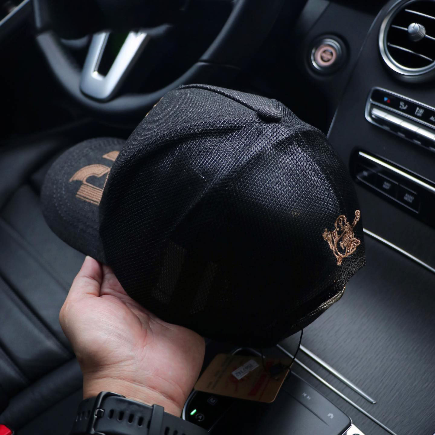 Nón kết, mũ lưỡi trai Ông Địa 79 vải kaki phối lưới form đẹp thời trang đường phố