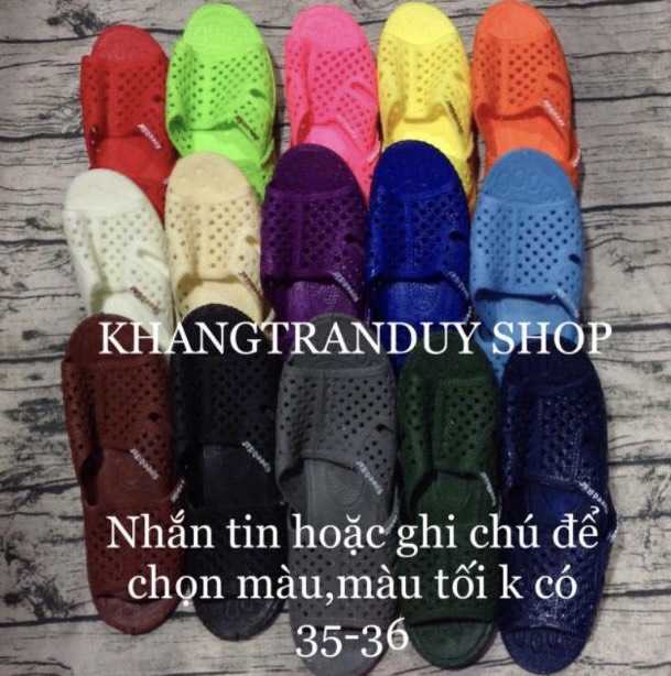 Hình ảnh Dép tổ ông nhiều màu(ghi chú size lại giúp shop)