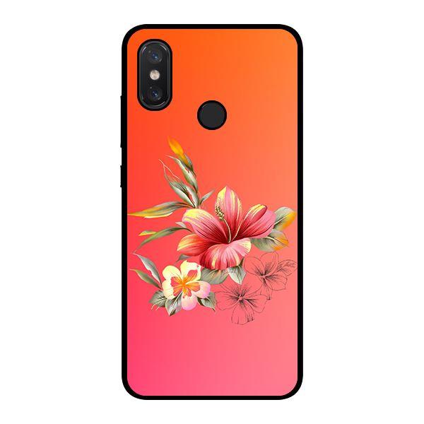 Ốp lưng dành cho điện thoại Xiaomi Mi 8 Hoa