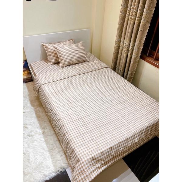 Bộ chăn hè ga gối cottonpoly 5 món