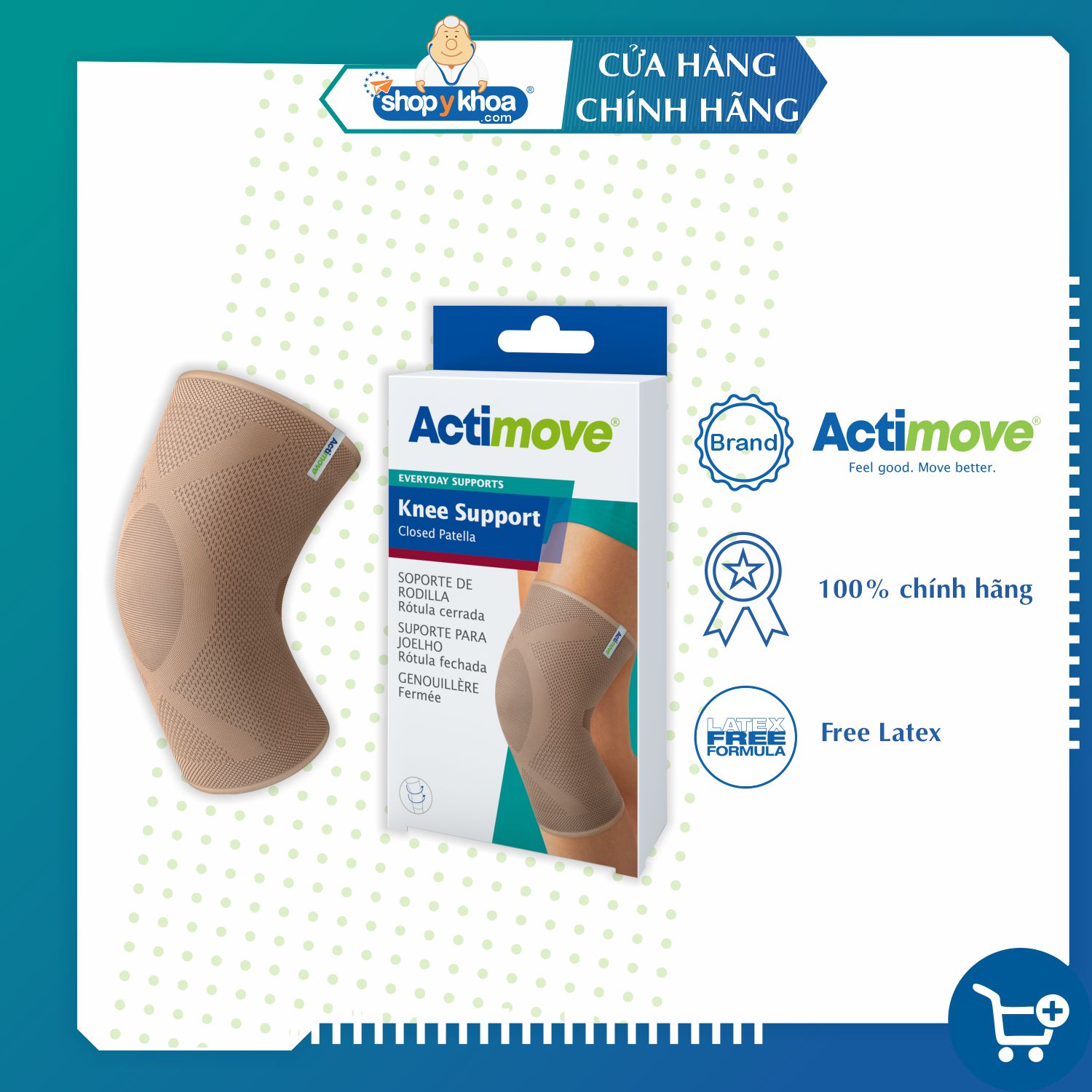 Bó gối 75575-DAY Actimove Knee Support