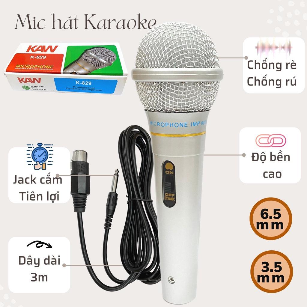 Mic Hát Karaoke, Micro chống hú xingma Phiên Bản Mới Chống Hú, Lọc Âm Cực Tốt – Bảo Hành uy tín