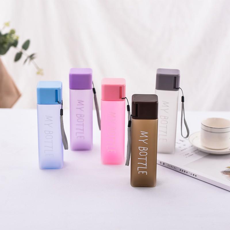 BÌNH ĐỰNG NƯỚC VUÔNG MÀU MY BOTTLE 500ML