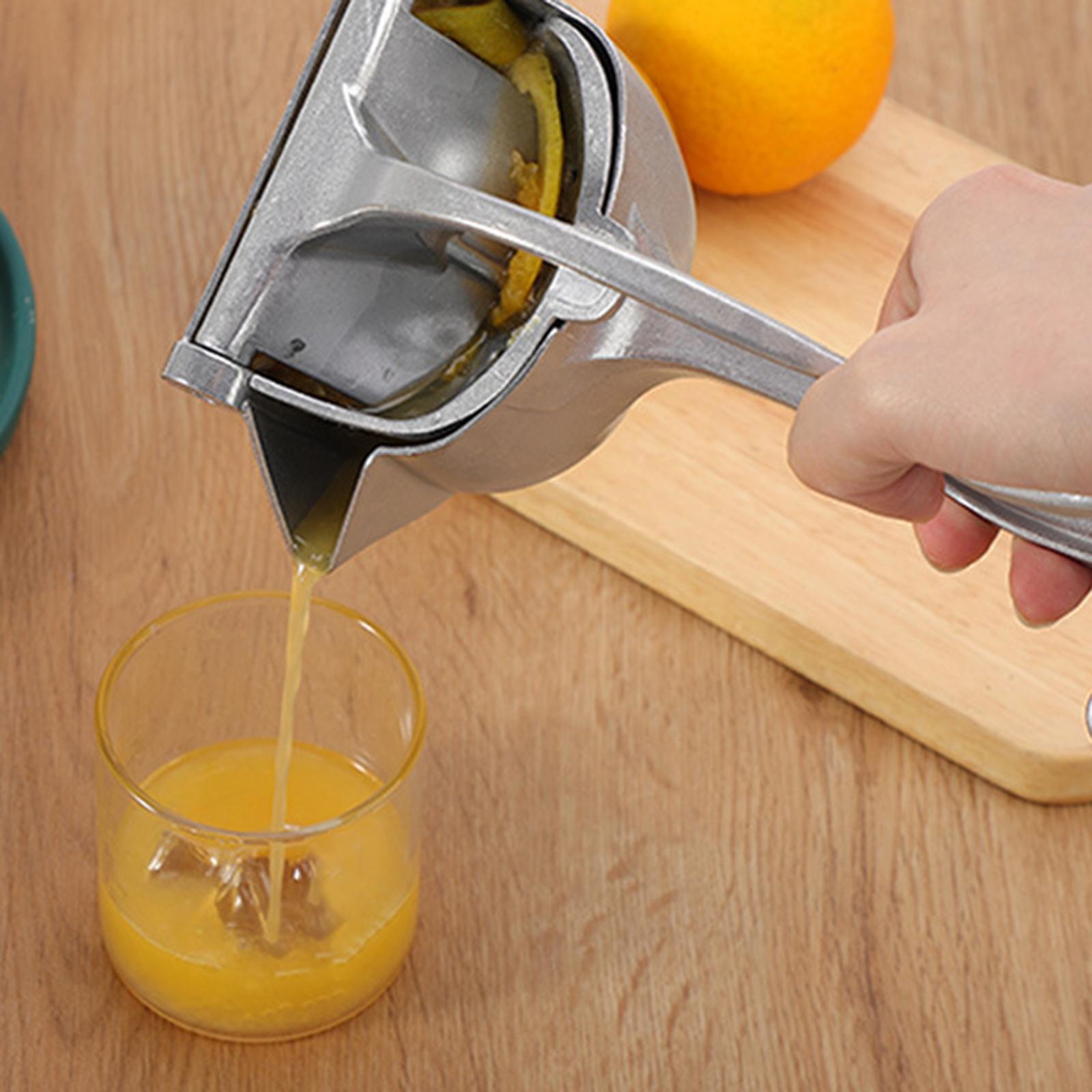 Aluminum Alloy Lemon Squeezer Portable Ergonomic Kitchen Tools Manual Juicer