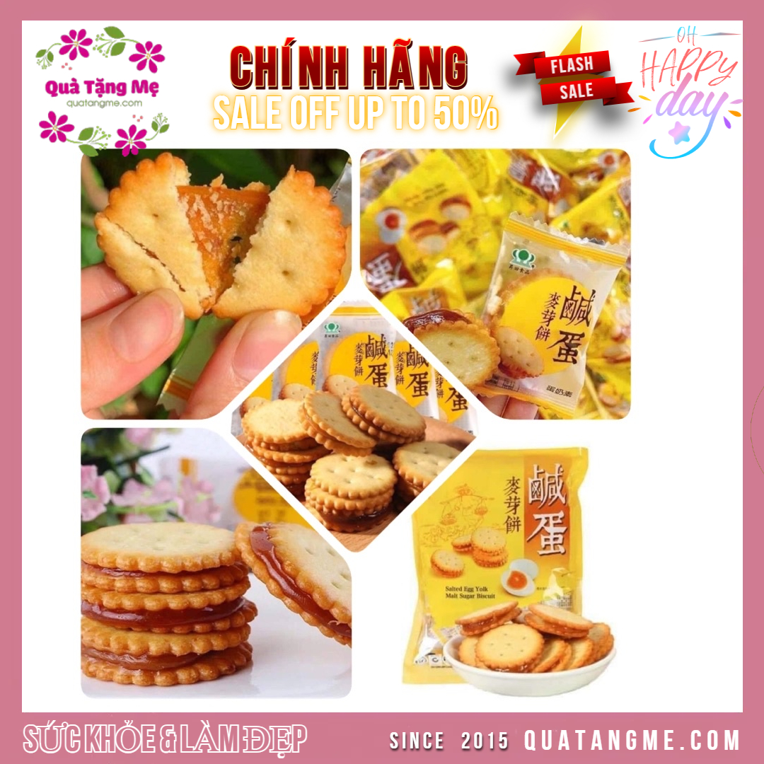 Bánh quy trứng muối Đài Loan 180gr - [4719684107016]