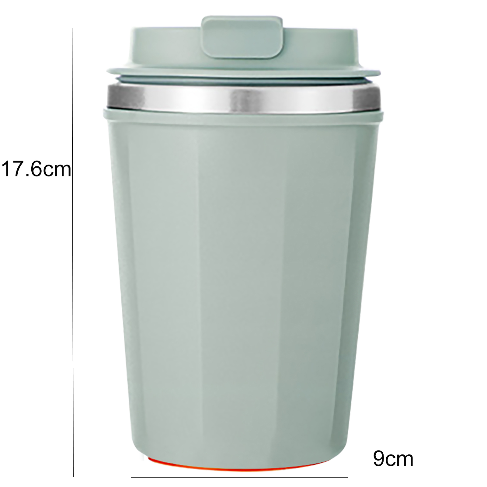 Tách cà phê bằng thép không gỉ 500ml có thể tái sữ dụng chống va đập, chống bỏng