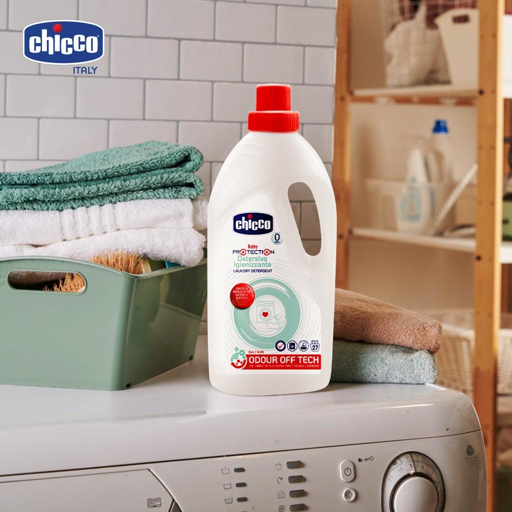 Nước giặt kháng khuẩn Chicco 0M+ dung tích 1,5 lít Date T5/2024