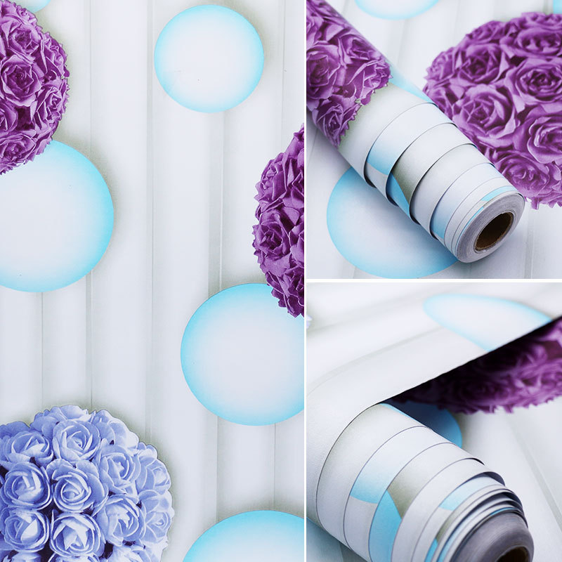 GIẤY DÁN TƯỜNG KHỔ 45CMX10M TÚ CẦU HOA