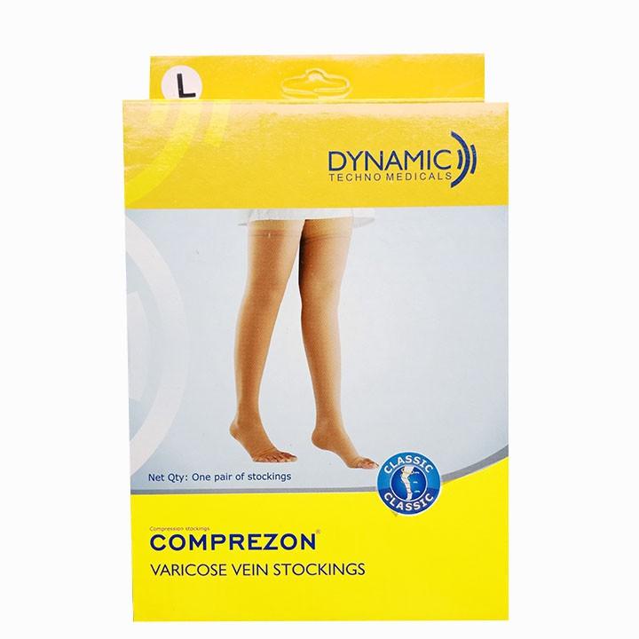 Vớ y khoa cao cấp Comprezon AF tới đùi - XXL