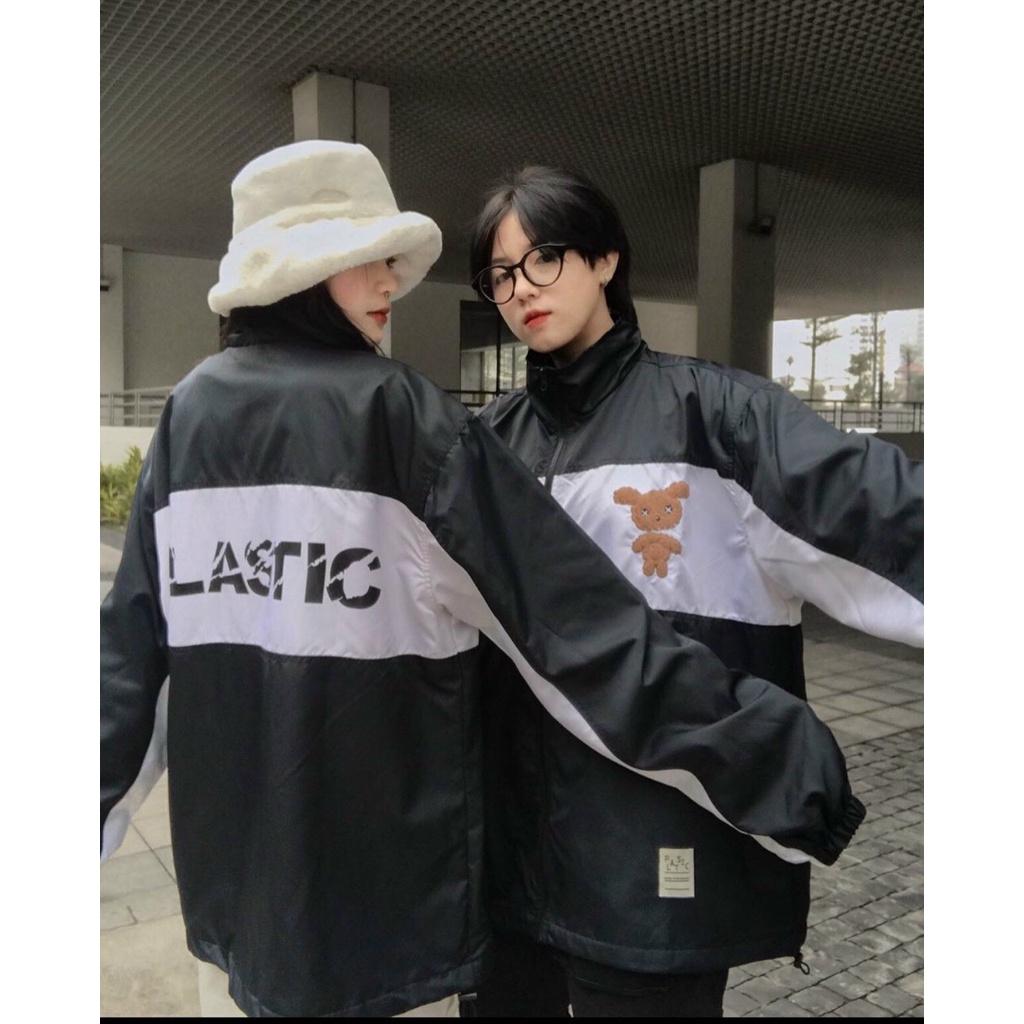 Áo Khoác Bomber Jackets Dù 2 Lớp LASTIC Form Rộng Nam Nữ Unisex Ulzzang KUN