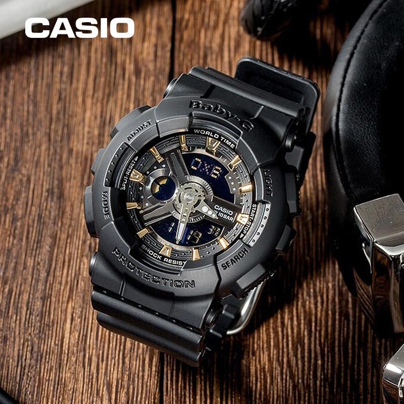 Đồng Hồ Nữ Dây Nhựa Casio Baby-G BA-110GA-1ADR Chính Hãng - BA-110GA-1A