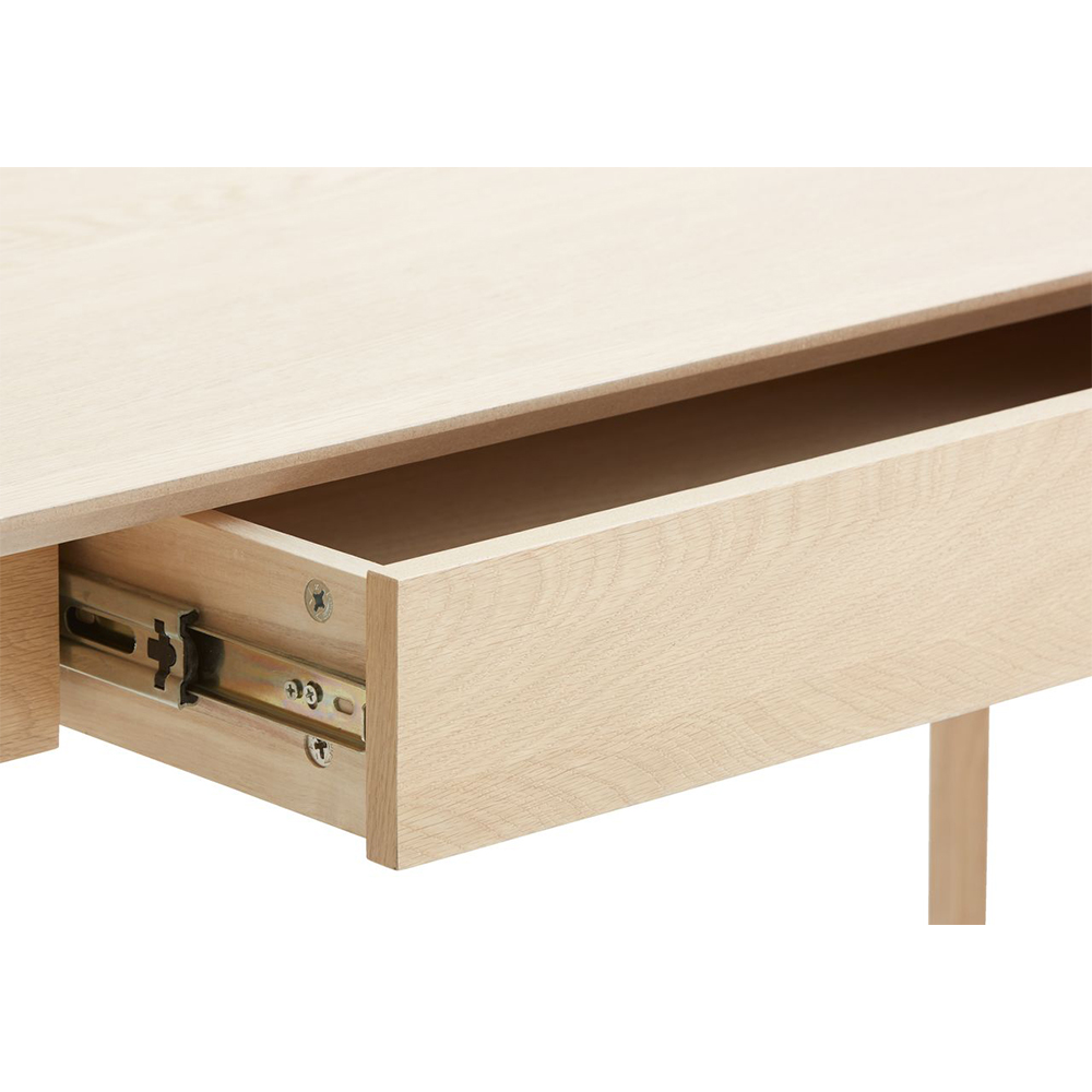 Bàn làm việc | JYSK Kalby | gỗ công nghiệp veneer sồi/gỗ sồi | màu sồi | D120xR60xC75cm