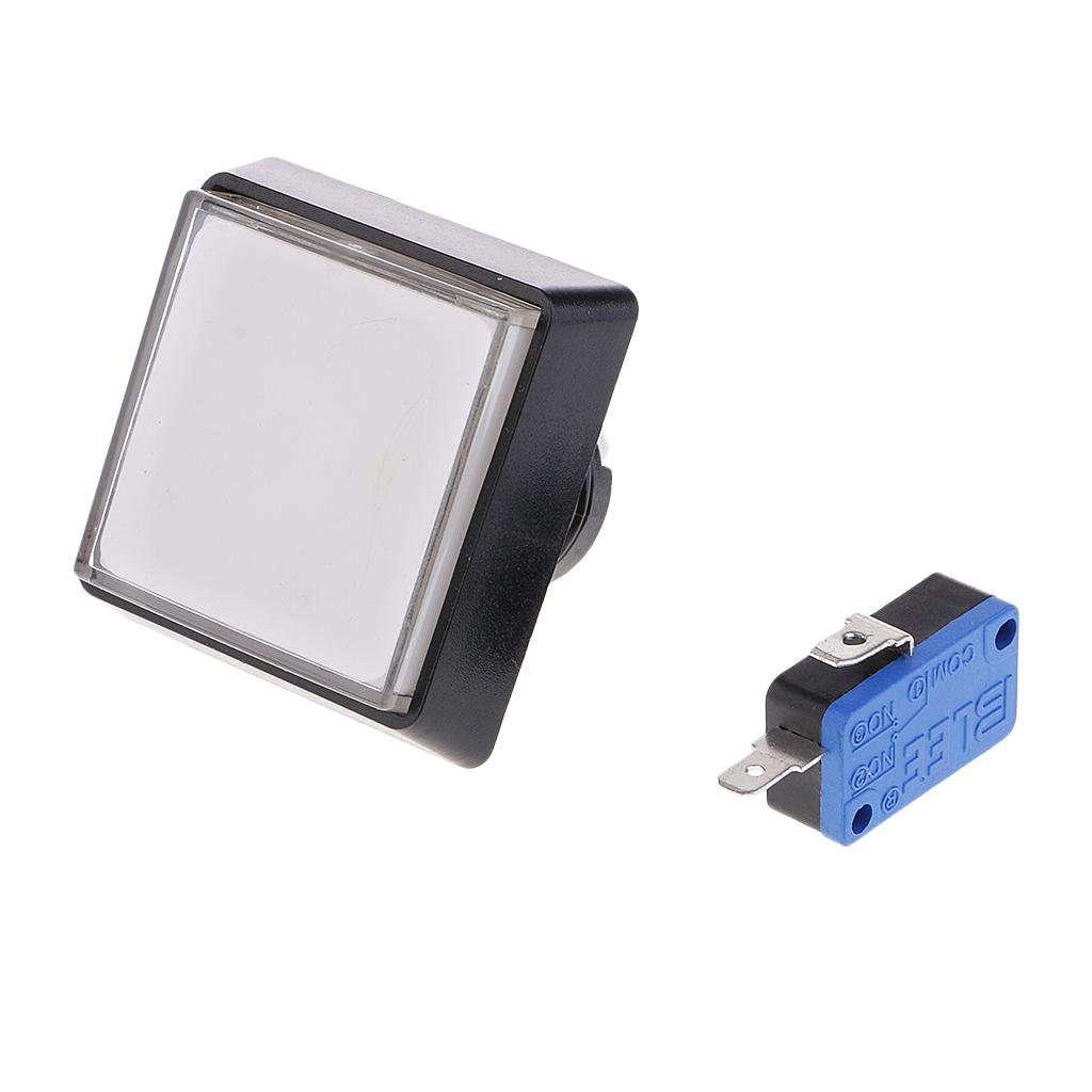 Nút Trò Chơi Máy Hình Chữ Nhật Với đèn Led Chiếu Sáng