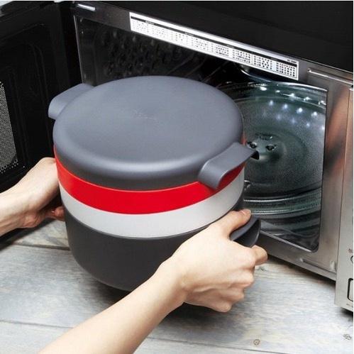 Nồi Đa Năng 4 Tầng MULTI ROICHEN, Dùng An Toàn Trong Lò Vi Sóng, Nhập Hàn