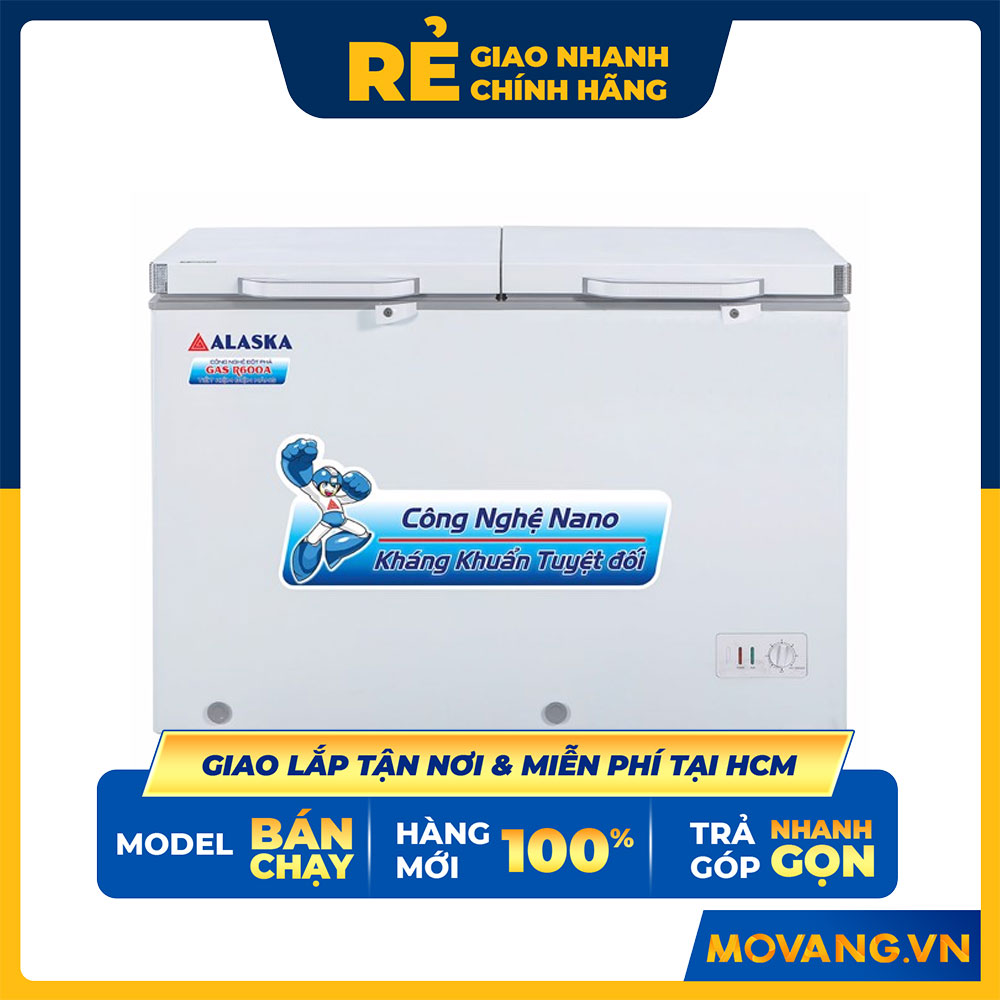 TỦ ĐÔNG MÁT ALASKA 650/471 LÍT BCD-6567N